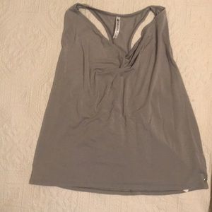 NWOT Fabletics drape neck racer back